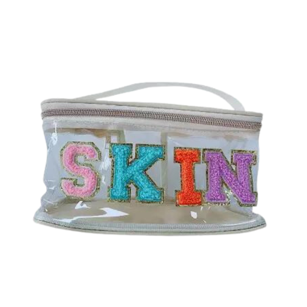 Clear Cosmetic Bag - The Gold Cactus
