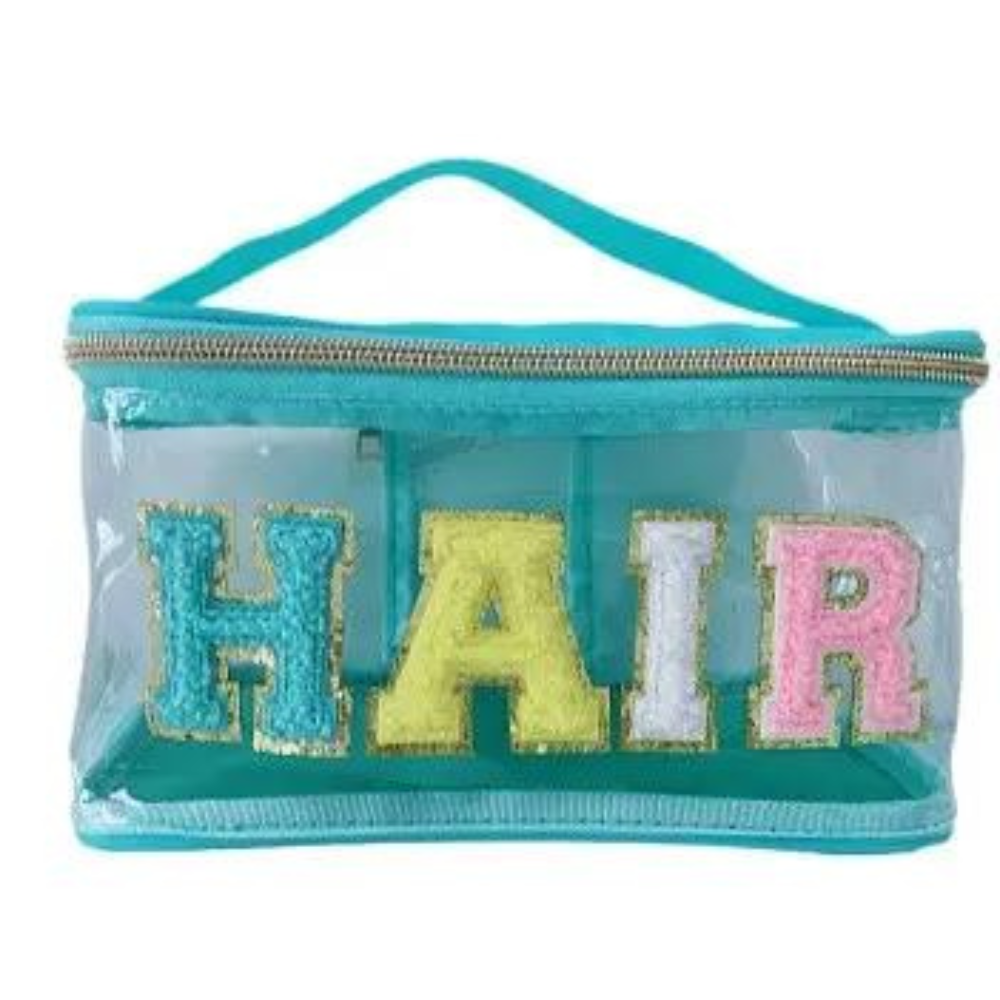 Clear Cosmetic Bag - The Gold Cactus